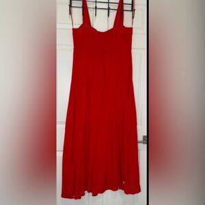 Vince Camuto Maxi Red Women's Dress straps fit & flare XL